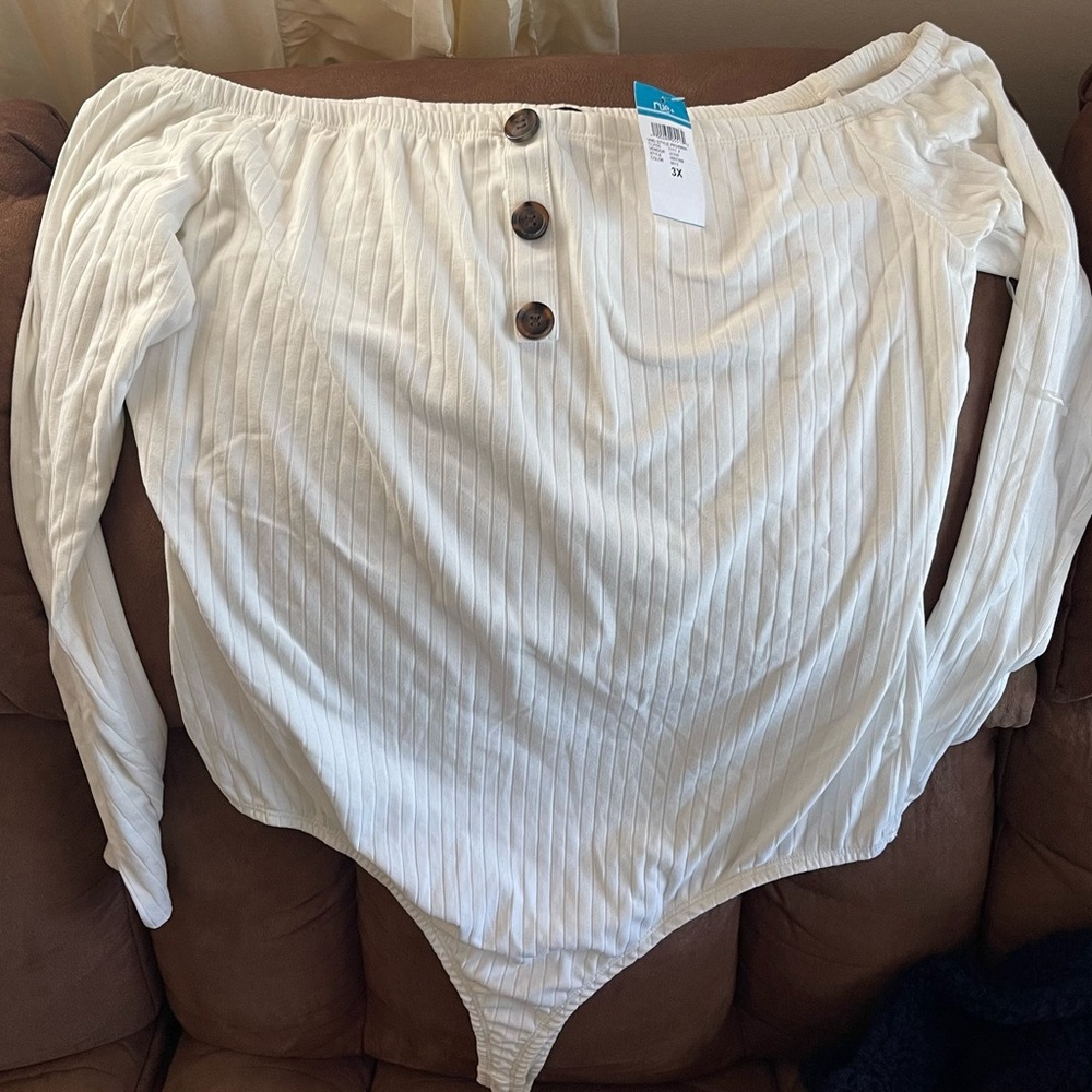 Brand new off the shoulder shirt